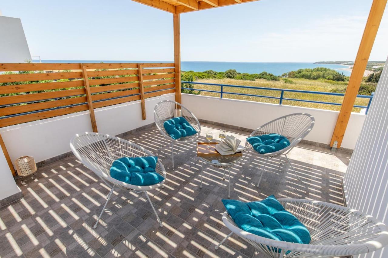 White Blue Villa Lakhania Exteriér fotografie